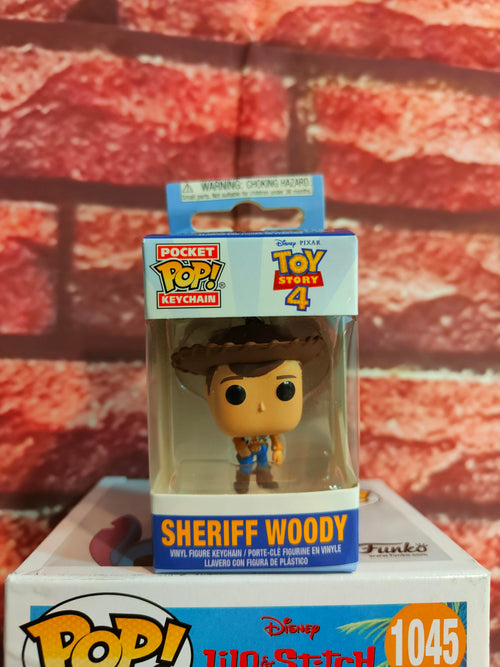 Funko Pocket Pop Llavero Sheriff Woody Toy Story 4
